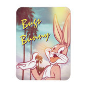BUGS BUNNY™ Vacation Foto Magnet (Vertikal)