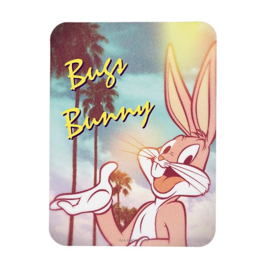 BUGS BUNNY™ Vacation Foto Magnet (Vertikal)