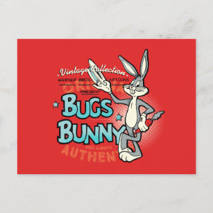 BUGS BUNNY™ Vintag Collection Character Graphic Postkarte