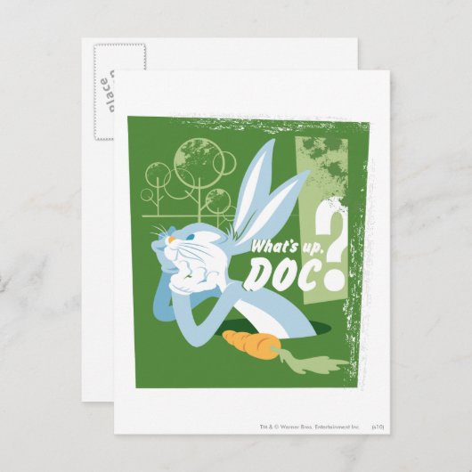 BUGS BUNNY™ Was ist los, Doc? Postkarte (Vorne/Hinten)