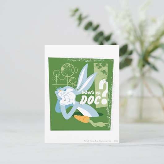 BUGS BUNNY™ Was ist los, Doc? Postkarte (Stehend Vorderseite)