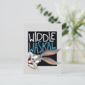 BUGS BUNNY™ - Waskal-Widdle Postkarte (Stehend Vorderseite)