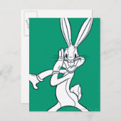 BUGS BUNNY™ Whispering Postkarte (Vorne/Hinten)