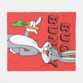 BUGS BUNNY™ With Carrot Fleecedecke (Vorderseite (Horizontal))