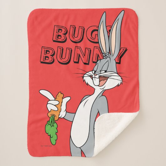 BUGS BUNNY™ With Carrot Sherpadecke (Vorderseite)
