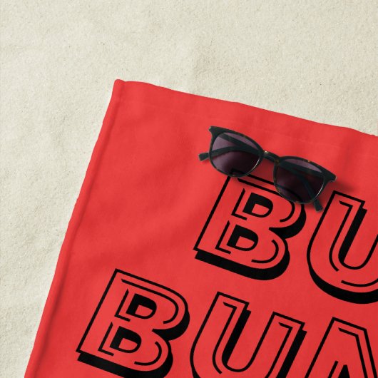 BUGS BUNNY™ With Carrot Strandtuch (Beispiel)