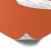 BUGS BUNNY™ Zeichnend 2 Poster (Ecke)