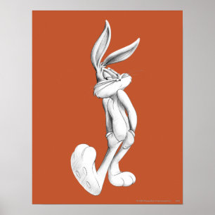 BUGS BUNNY™ Zeichnend 2 Poster