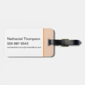 BUGS BUNNY™ - Zurück in die Natur Gepäckanhänger (Rückseite horizontal)