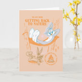 BUGS BUNNY™ - Zurück in die Natur Karte (Gelbe Blume)