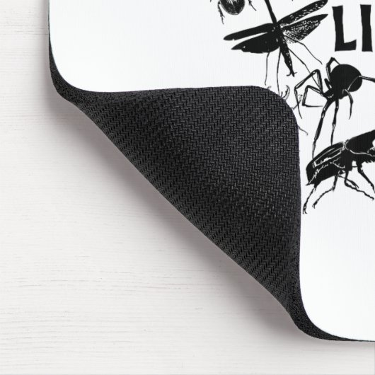 Bugs Don't Like You Either - Insect Bug Sder Funny Mousepad (Ecke)