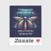 Bugs Hintern Light Up Firefly Blitze Bug Funny Aufkleber (Blatt)