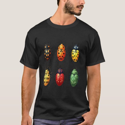 Bugs Insekt Zoology Lover Entomologen T-Shirt (Vorderseite)