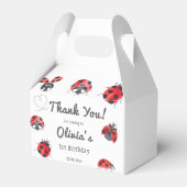 Bugs & Insekten Vintager Junge Geburtstagsparty Geschenkschachtel (Rückseite)