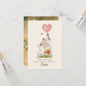 Bugs & Kisses Ladybug Klasse Valentine Karte (Vorderseite/Rückseite Beispiel)