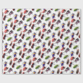 Bugs kriechen überall geschenkpapier (Flach)