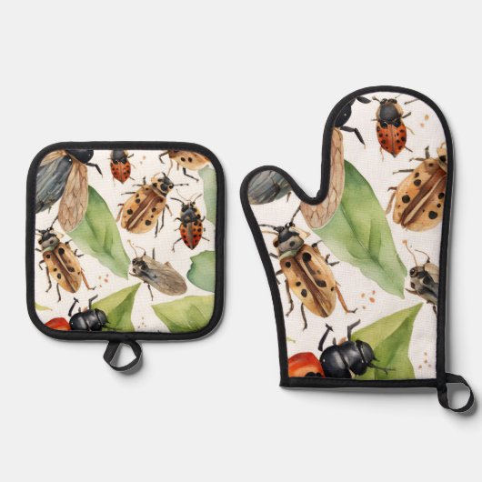 Bugs Ofenhandschuh & Topflappen-Set (Vorderseite)
