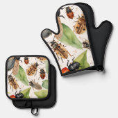 Bugs Ofenhandschuh & Topflappen-Set (Vorderseite/Rückseite)