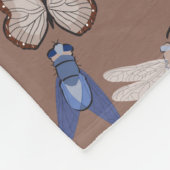 Bugs Pattern Fleecedecke (Ecke)