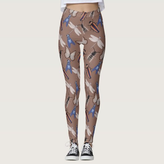 Bugs Pattern Leggings (Vorderseite)