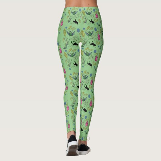 Bugs Pattern Leggings (Rückseite)