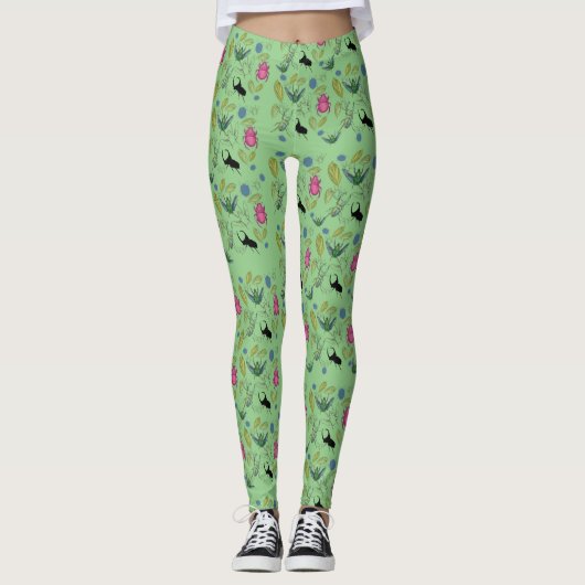 Bugs Pattern Leggings (Vorderseite)