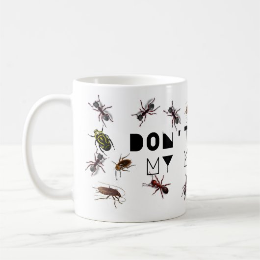 BUGS. ROACHEN, BUGGY KAFFEE TASSE (Links)