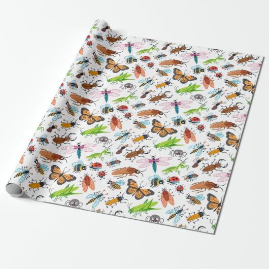 Bugs! Schleifpapier Geschenkpapier (Ungerollt)