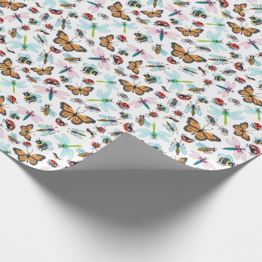 Bugs! Schleifpapier Geschenkpapier (Ecke)
