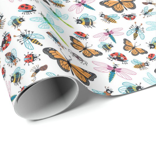 Bugs! Schleifpapier Geschenkpapier (Rolleneckpunkt)