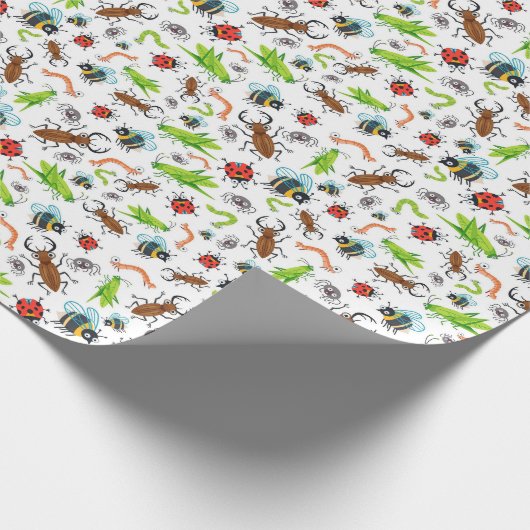 Bugs! Schleifpapier Geschenkpapier (Ecke)