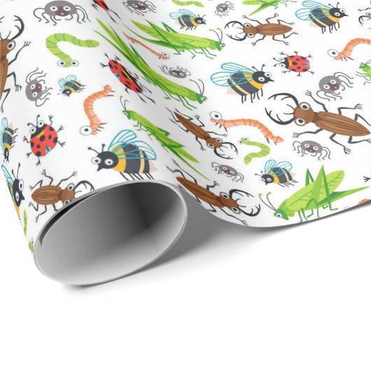 Bugs! Schleifpapier Geschenkpapier (Rolleneckpunkt)