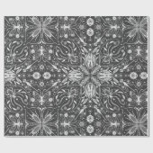 Bugs, schwarz, ganz weiß geschenkpapier (Flach)