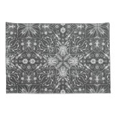 Bugs, schwarz, ganz weiß kissenbezug (Rückseite-Rechts)