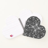 Bugs, schwarz, ganz weiß notizblock (Innenseite)