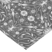 Bugs, schwarz, ganz weiß tischdecke (Schrägansicht)