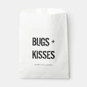 Bugs und Kisses Halloween Geschenktütchen (Vorderseite)