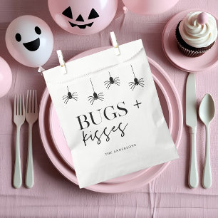 Bugs und Kisses Schwarze Spinnen Frohe Hallowe Geschenktütchen