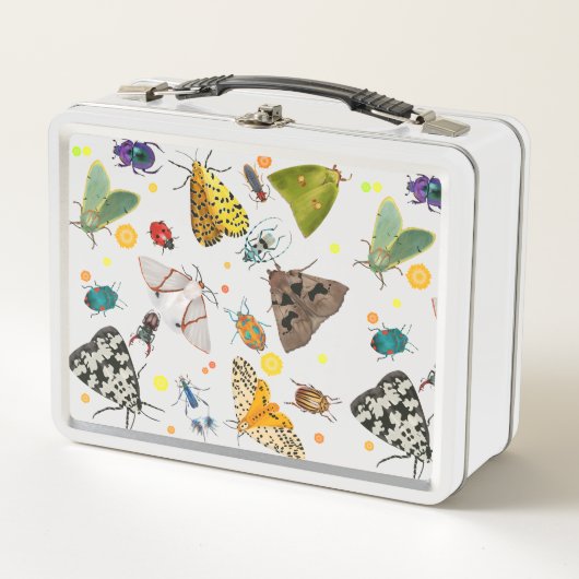 Bugswelt Metall Brotdose (Vorderseite)