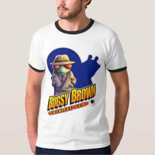 Bugsy Brown, das Wecker zeichnet T-Shirt