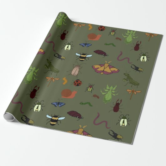 Bugtastic Wrapping Paper Geschenkpapier (Ungerollt)