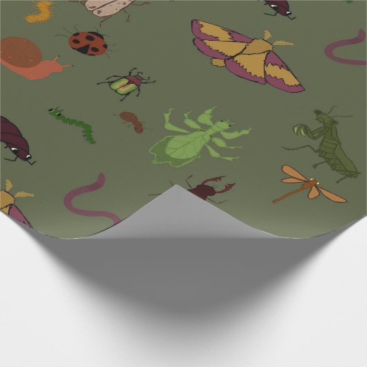 Bugtastic Wrapping Paper Geschenkpapier (Ecke)