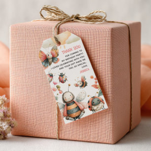 BUGTASTISCHE Insekten Niedliche Kinder Geburtstag  Geschenkanhänger