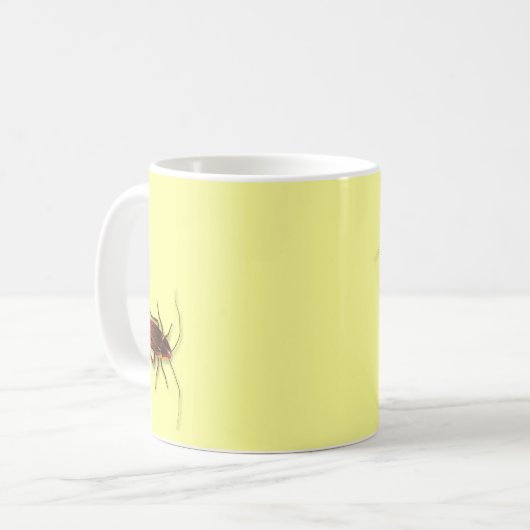 Bugzeez™_Fresh braute Hinterwellekaffee-Tasse Kaffeetasse (Vorderseite Links)