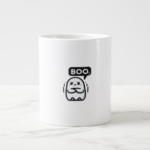 Buh des Missfallens Lustige Redewendung Jumbo-Tasse