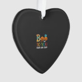 Buh dir Halloween-Crew-Design_1 Ornament (Vorderseite)