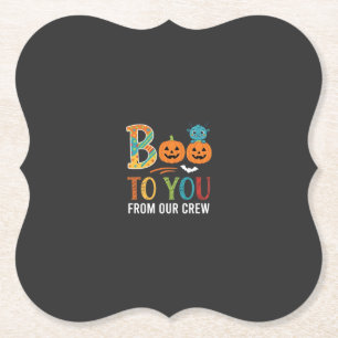 Buh dir Halloween-Crew-Design_1 Untersetzer