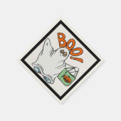 BUH ! GEIST SERVIETTE (Ecke)