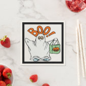 BUH ! GEIST SERVIETTE (Beispiel)