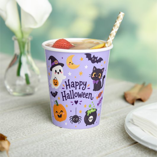 Buh Halloween Pappbecher (In Situ)